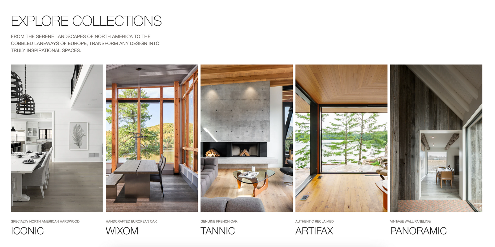 Northern Wide Plank showcase